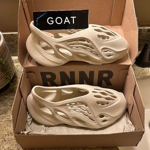 Yeezys Foam Runner's Size 5 in Men and In Women's Size 7 Color Sand